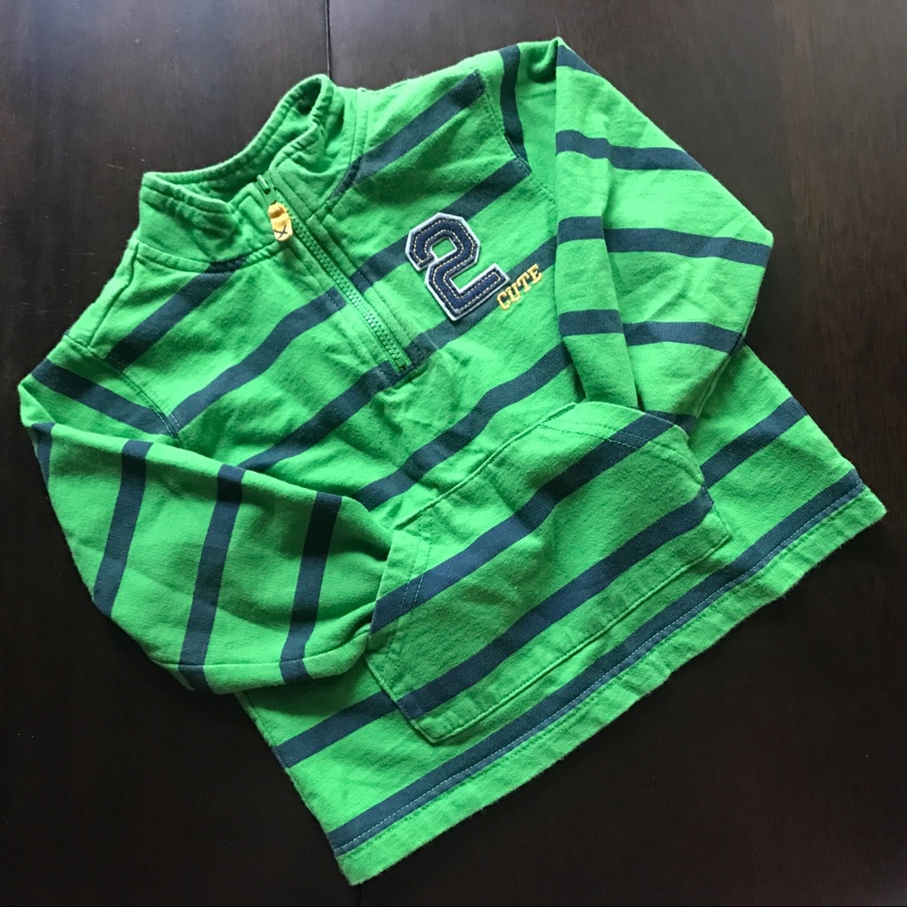 Carter's Long Sleeve Striped Pullover Sweater